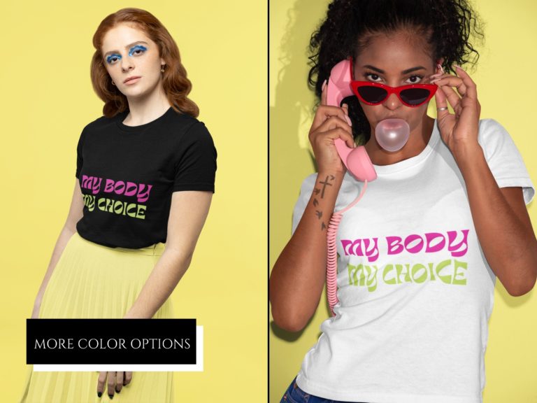 Feminist Rights Tee, Pro Choice T-Shirt