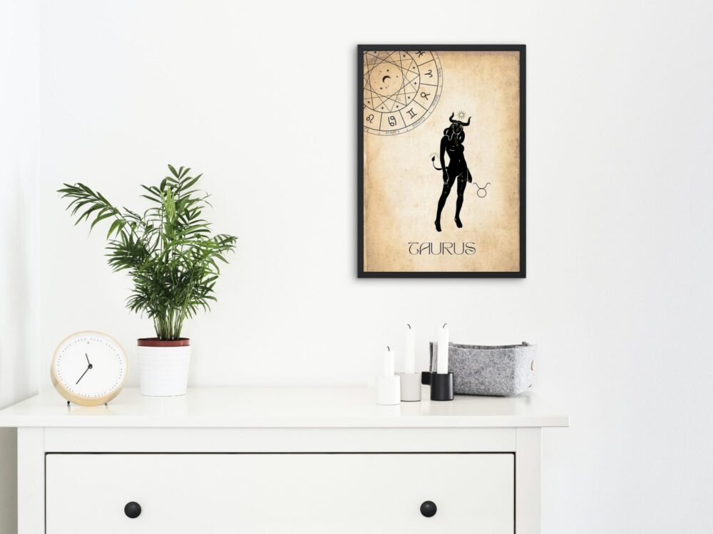 Taurus Astrology Wall Decor