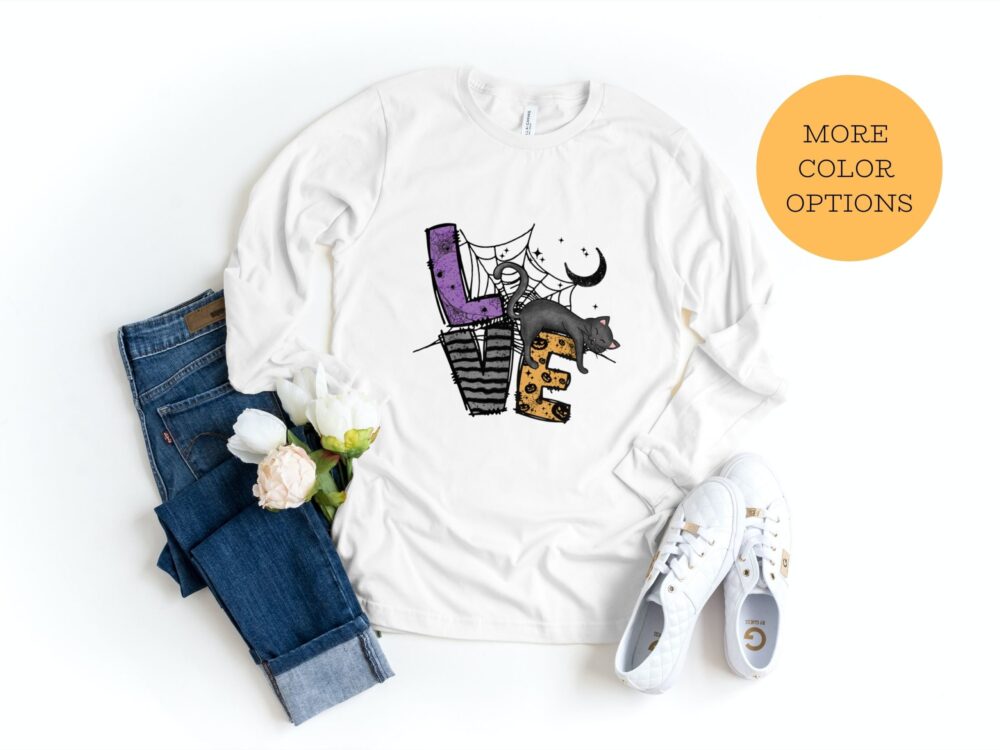 Halloween love shirt