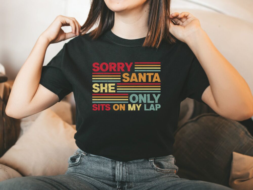 Funny adults retro Christmas shirt