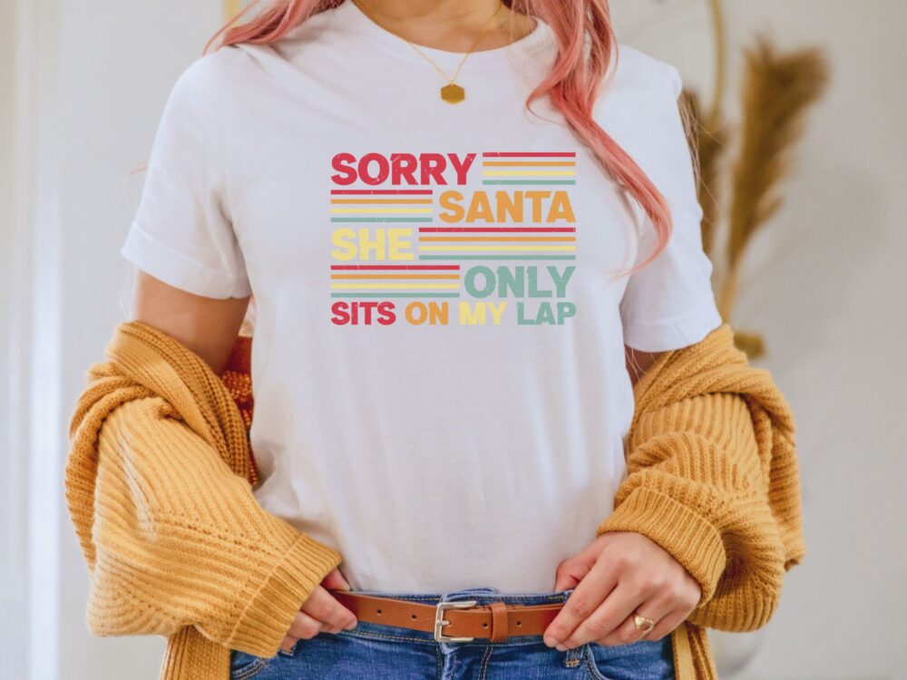 Funny adults retro Christmas shirt