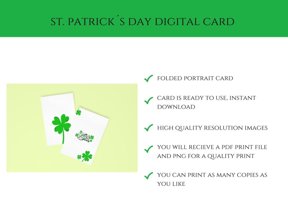 Go Luck Yourself Funny Printable Irish Card