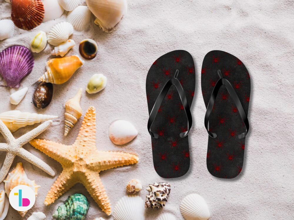 Vampire flip flops