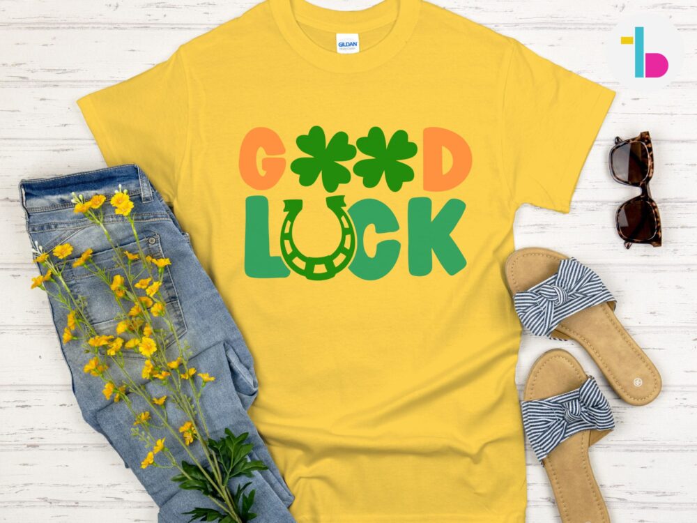 Good luck Irish tshirt, St Patricks day shirt