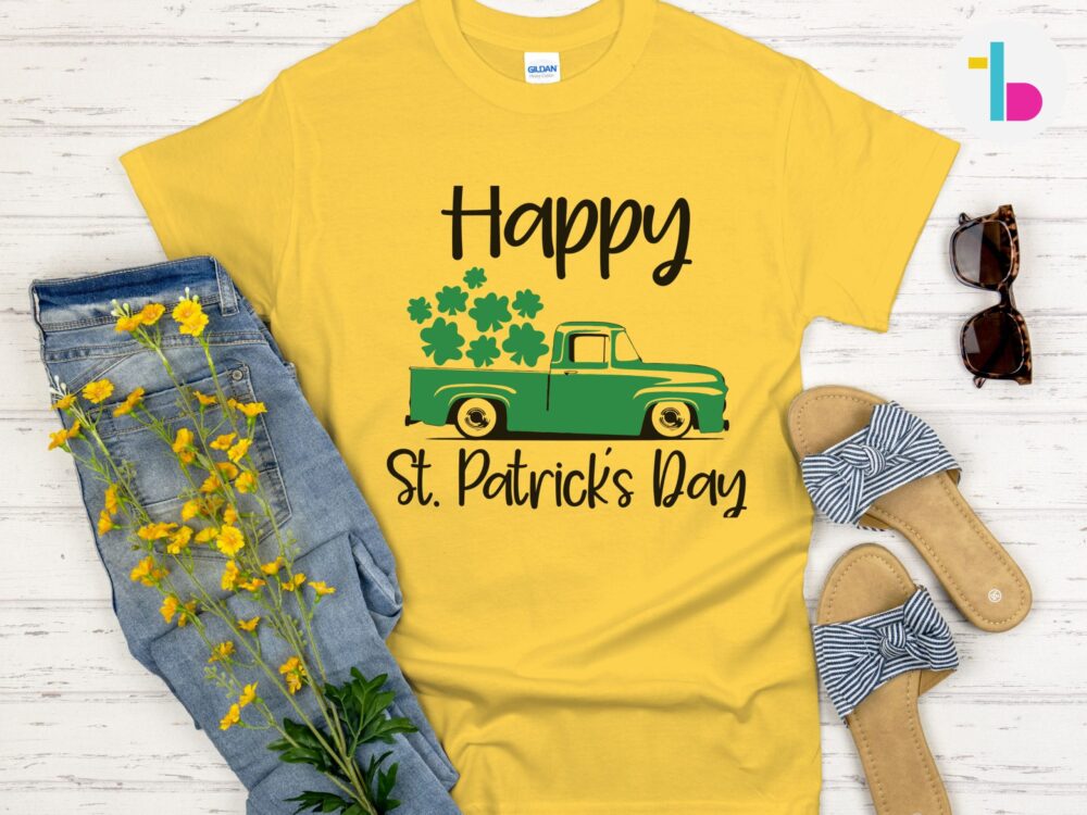 Happy St Patricks Day shirt, St Pattys Day shirt, Irish gifts, Lucky and blessed shirt