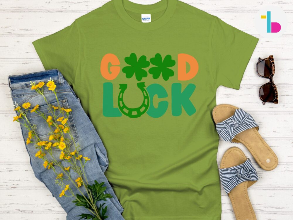 Good luck Irish tshirt, St Patricks day shirt