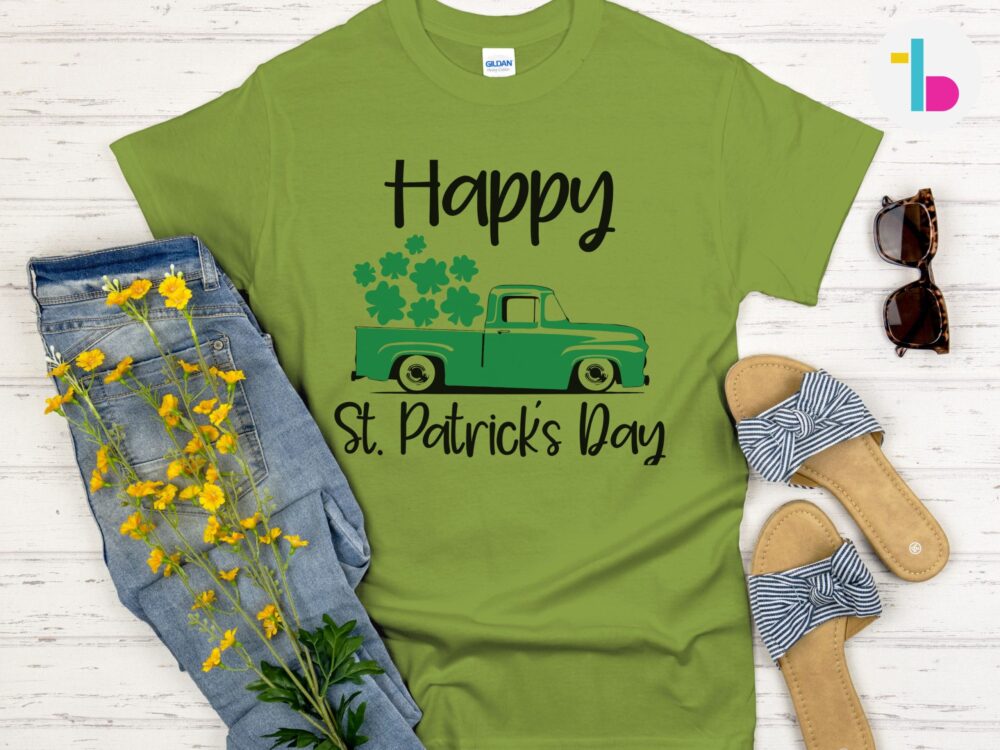 Happy St Patricks Day shirt, St Pattys Day shirt, Irish gifts, Lucky and blessed shirt