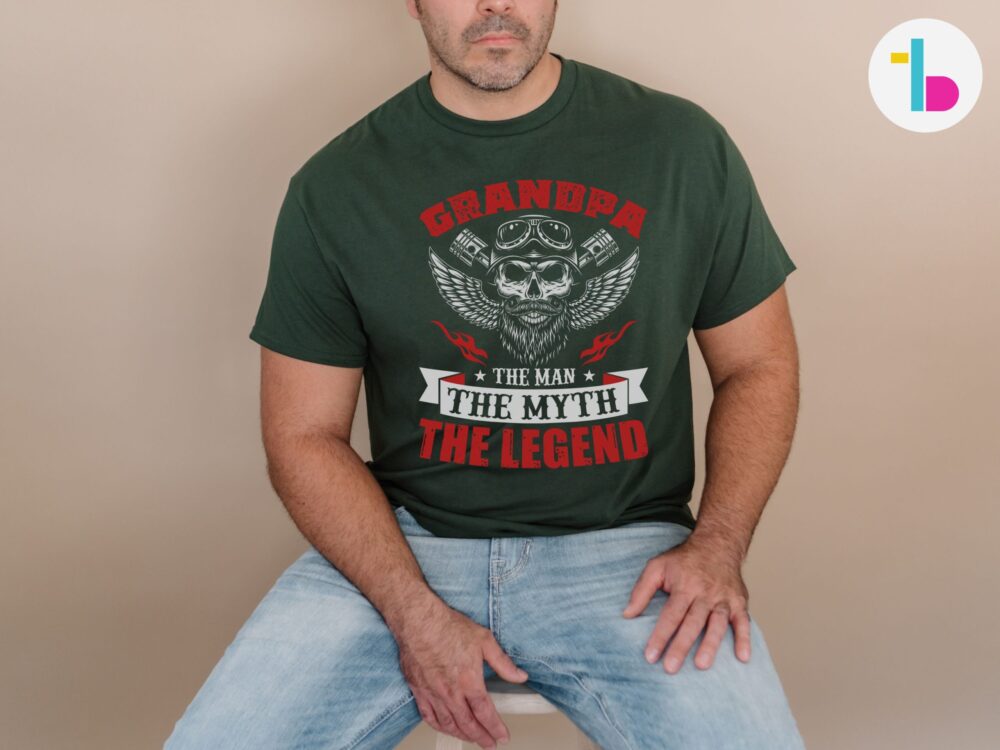 Grandpa the men the myth the legend shirt, Grandpa gift, Grandpa shirt