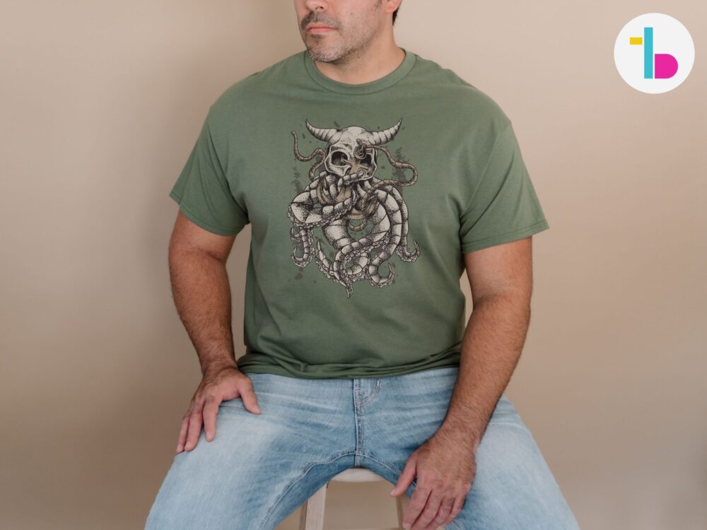 Animal skull shirt, Satanic shirt, Satanic gifts