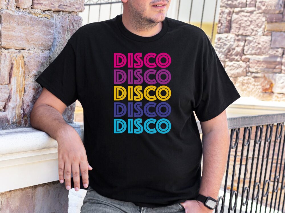 Disco retro shirt