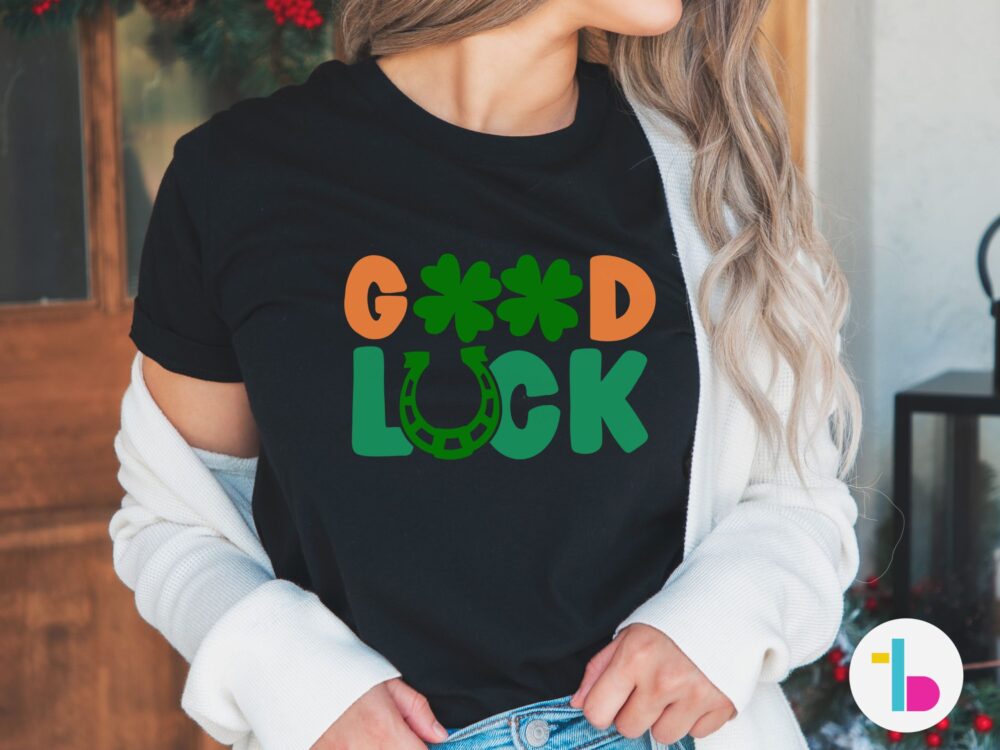 Good luck Irish tshirt, St Patricks day shirt