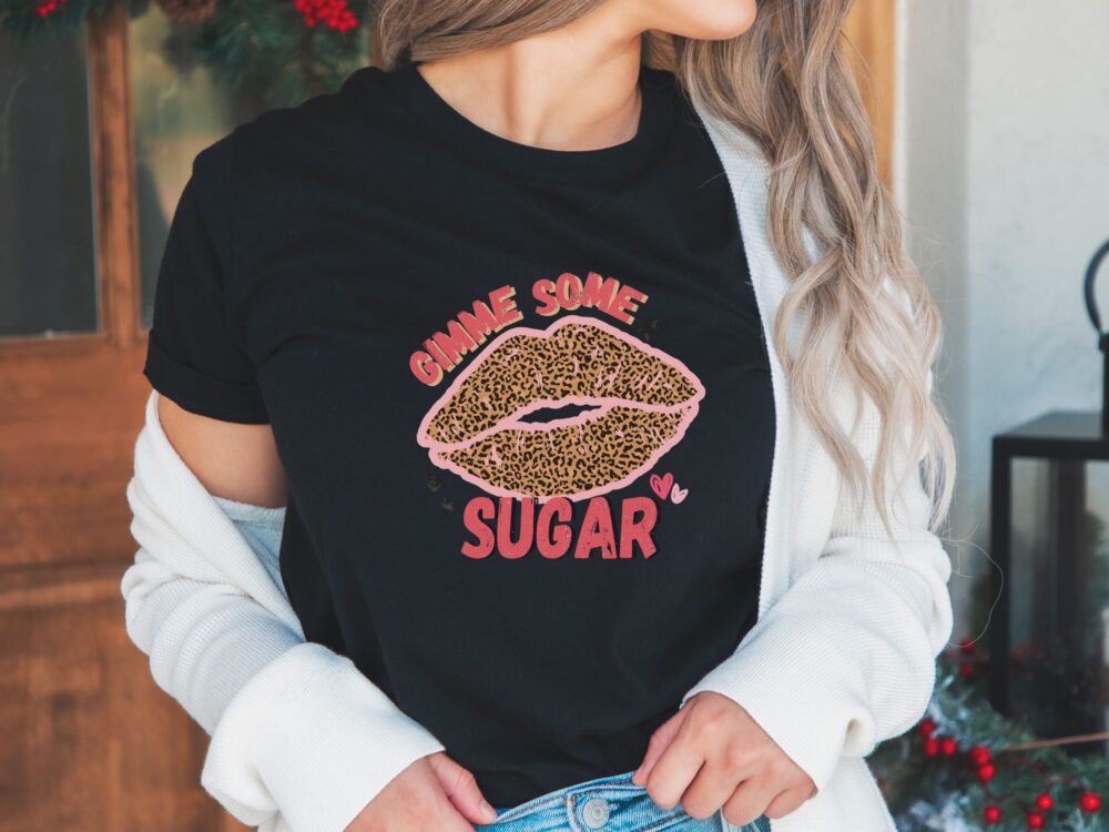 Funny Valentine day shirt, Gimme some sugar tee