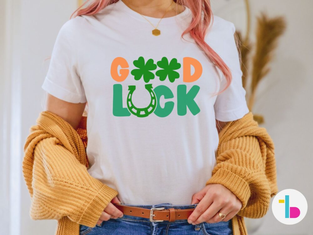 Good luck Irish tshirt, St Patricks day shirt