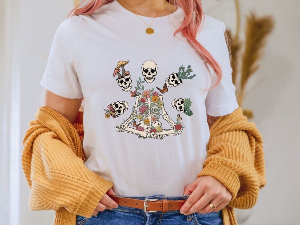 Gift for gardener, Sarcastic shirt, Skeleton shirt