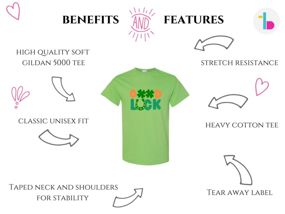 Good luck Irish tshirt, St Patricks day shirt