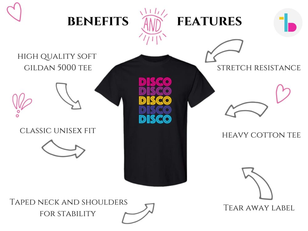 Disco retro shirt