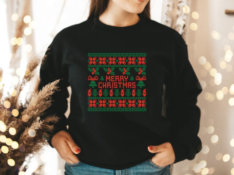 Christmas Merry Christmas ugly pullover