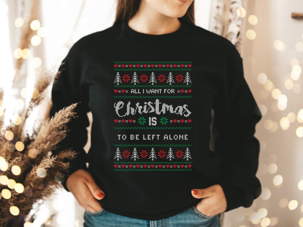 Sarcastic adults ugly Christmas sweater