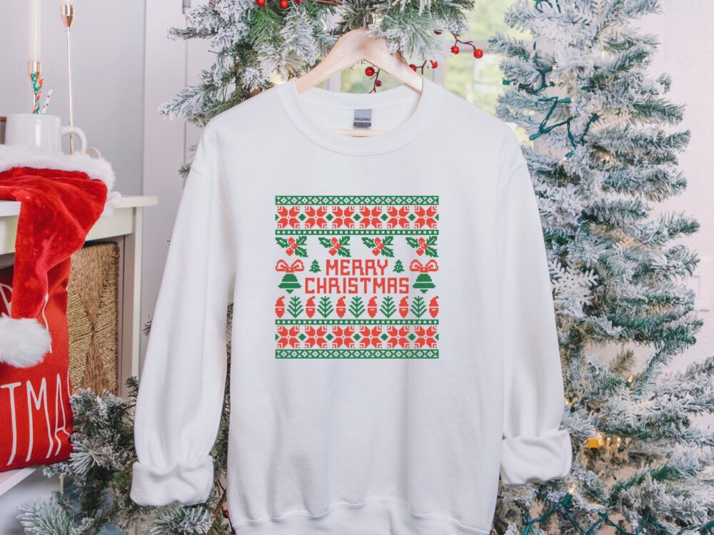 Christmas Merry Christmas ugly pullover