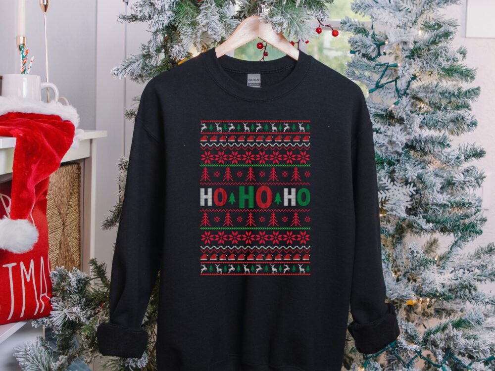 Ho Ho Ho Christmas pullover