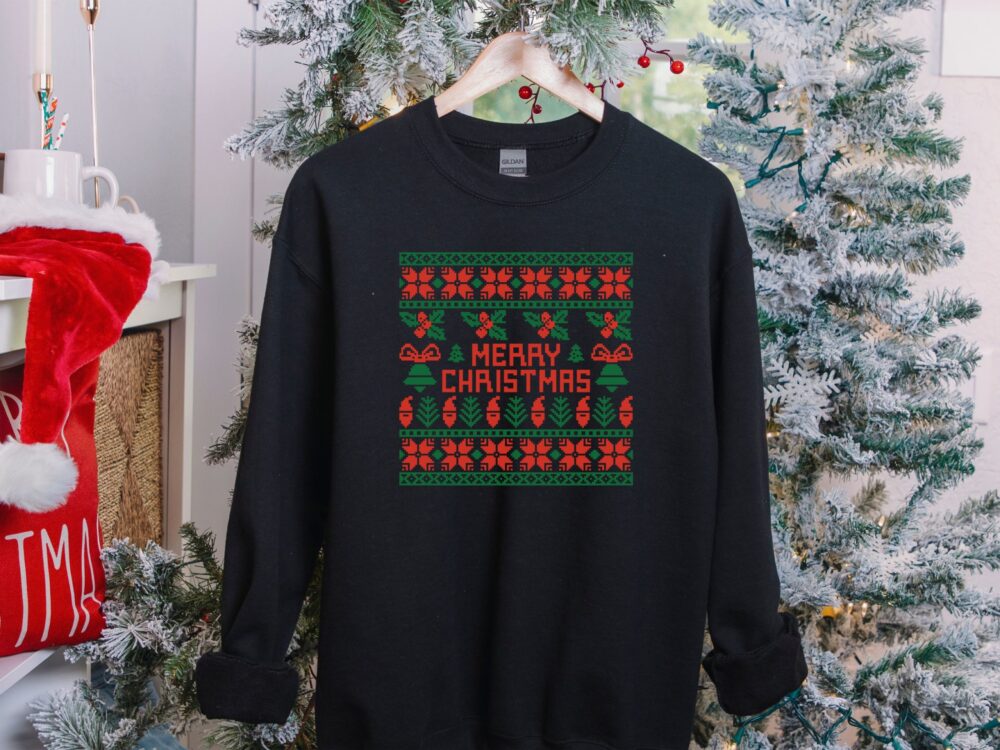 Christmas Merry Christmas ugly pullover