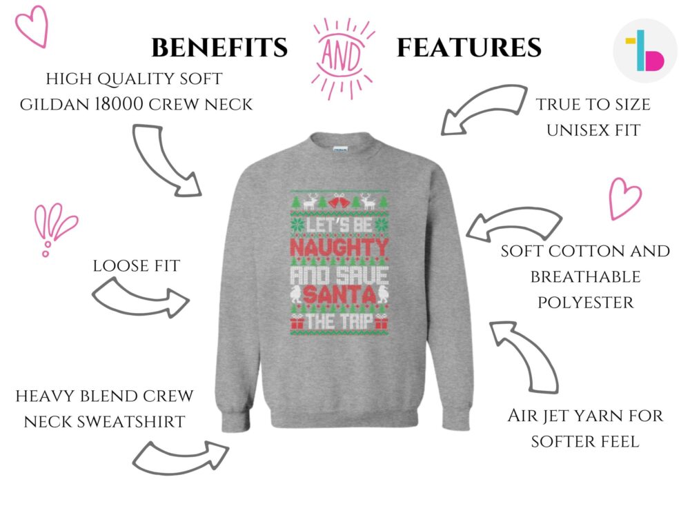 Sarcastic Christmas sweatshirt