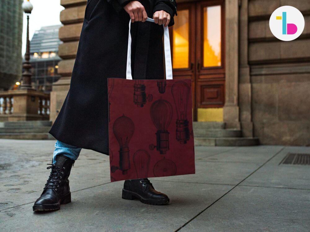 Steampunk tote bag